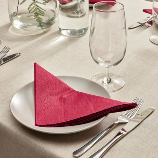 ikea-fantastisk-peçete-40x40-cm-koyu-kırmızı-koyu-kırmızı
