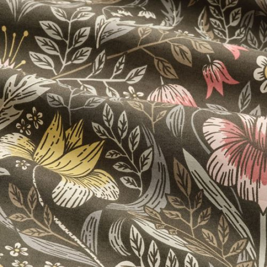 IKEA KÄRRDUNÖRT - tek kişilik nevresim seti, 150x200/50x60 cm (koyu yeşil-desenli)