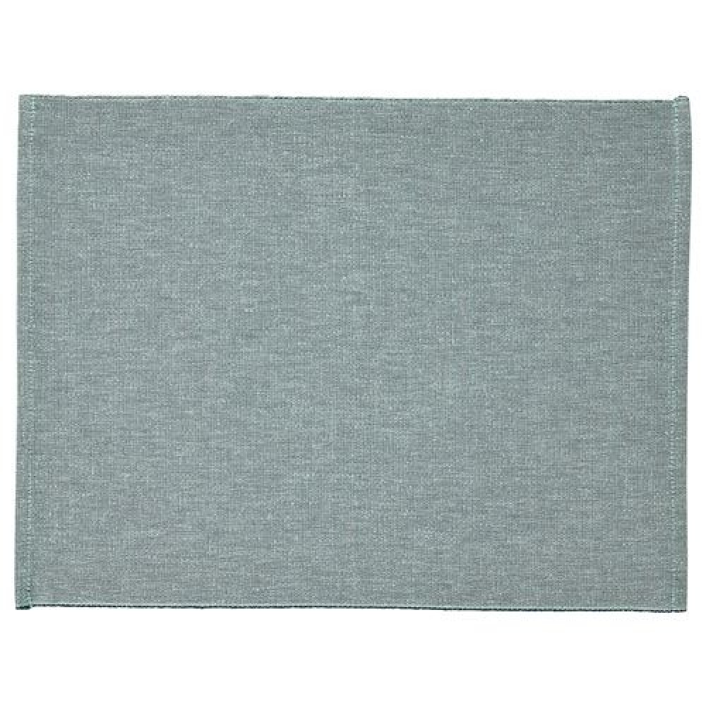 IKEA SVARTSENAP - amerikan servis, 35x45 cm (yeşil-mavi)