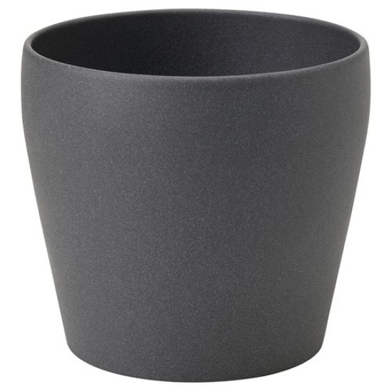 ikea-persillade-toprak-saksı-15-cm-koyu-gri-koyu-gri