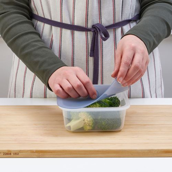 IKEA 365+ - kapaklı plastik saklama kabı, 750 ml (plastik-silikon) plastik-silikon