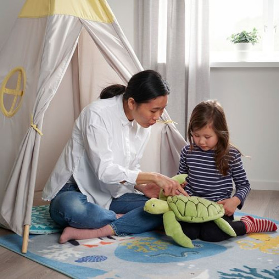 IKEA BLÅVINGAD - yumuşak oyuncak, 44 cm (yeşil)