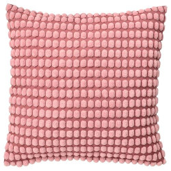 IKEA SVARTPOPPEL - kırlent kılıfı, 50x50 cm (açık pembe)