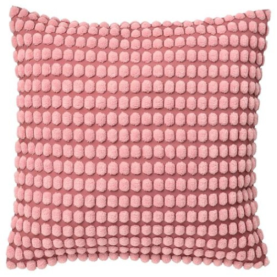 IKEA SVARTPOPPEL - kırlent kılıfı, 50x50 cm (açık pembe) açık pembe