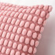 IKEA SVARTPOPPEL - kırlent kılıfı, 50x50 cm (açık pembe) açık pembe