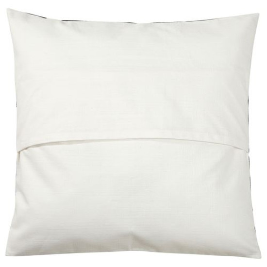 IKEA SANDSENAP - kırlent kılıfı, 50x50 cm (siyah-beyaz) siyah-beyaz