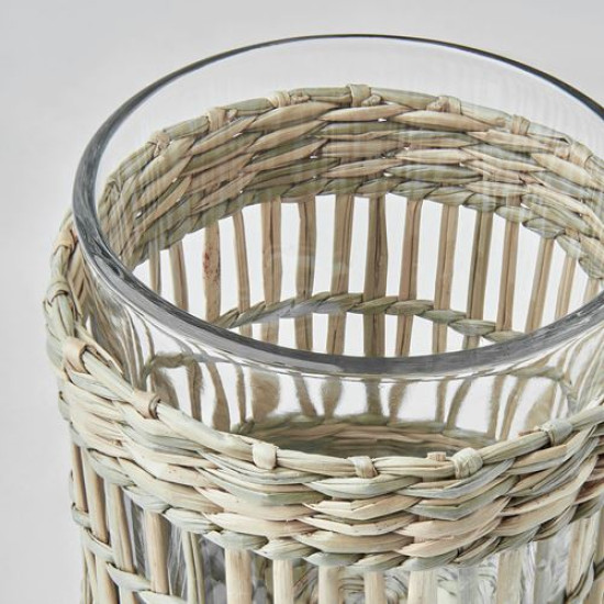 IKEA SLIPPRIG - tealight mumluk (saz el yapımı)