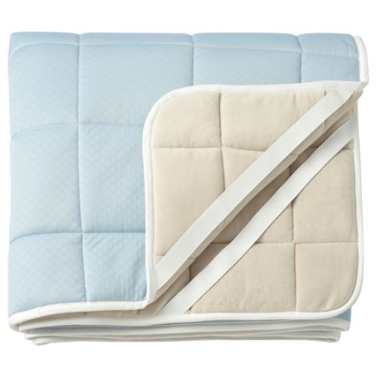 IKEA KEJSAROLVON - alez, 140x200 cm (bej-mavi)