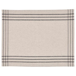 IKEA VÅRARV - amerikan servis, 35x45 cm (koyu gri-natürel)