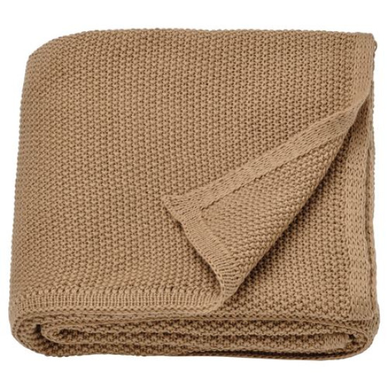 IKEA HUMLEMOTT - örtü, 130x170 cm (sarı-bej) sarı-bej