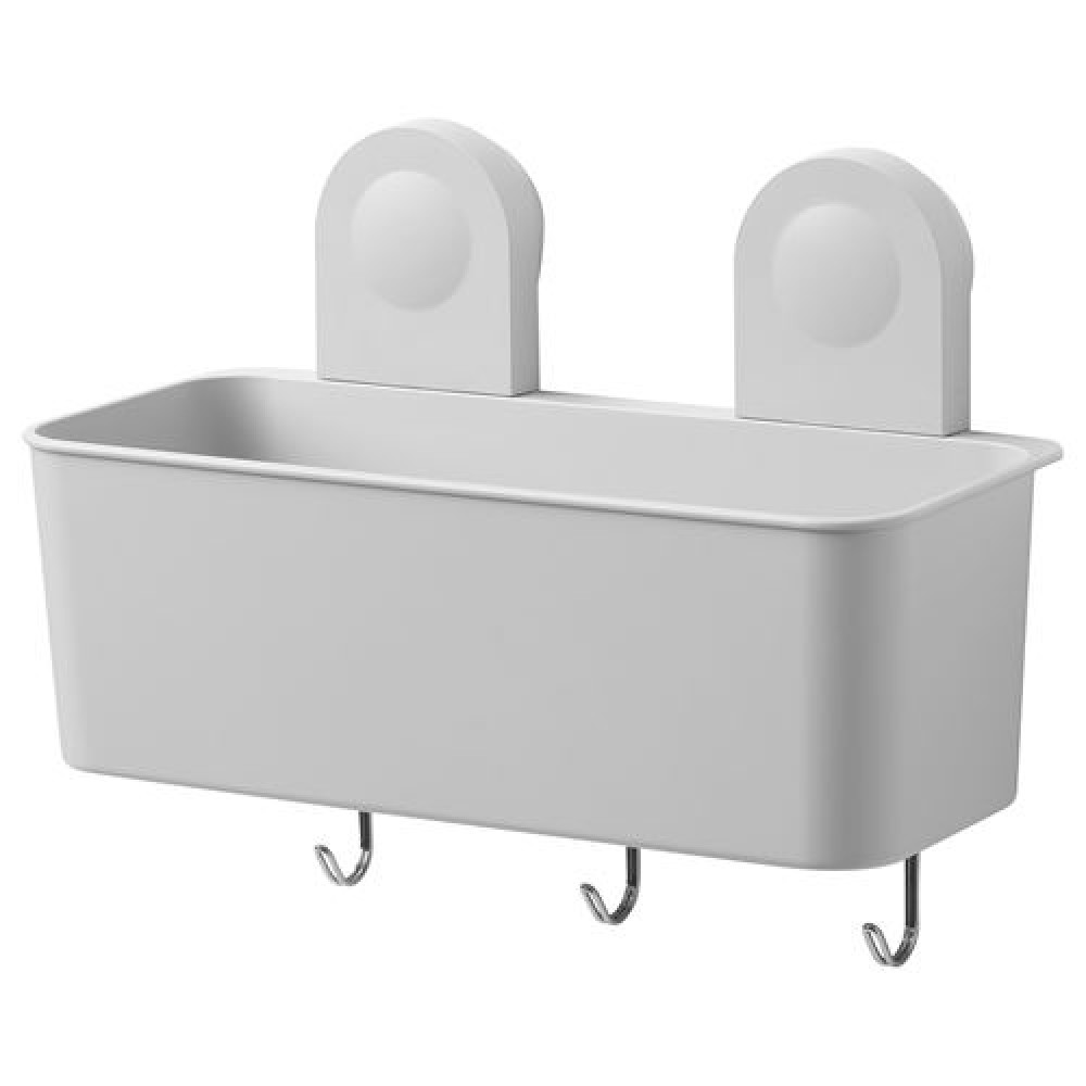 IKEA RÅNEN - duş sepeti, 26x21 cm (gri)