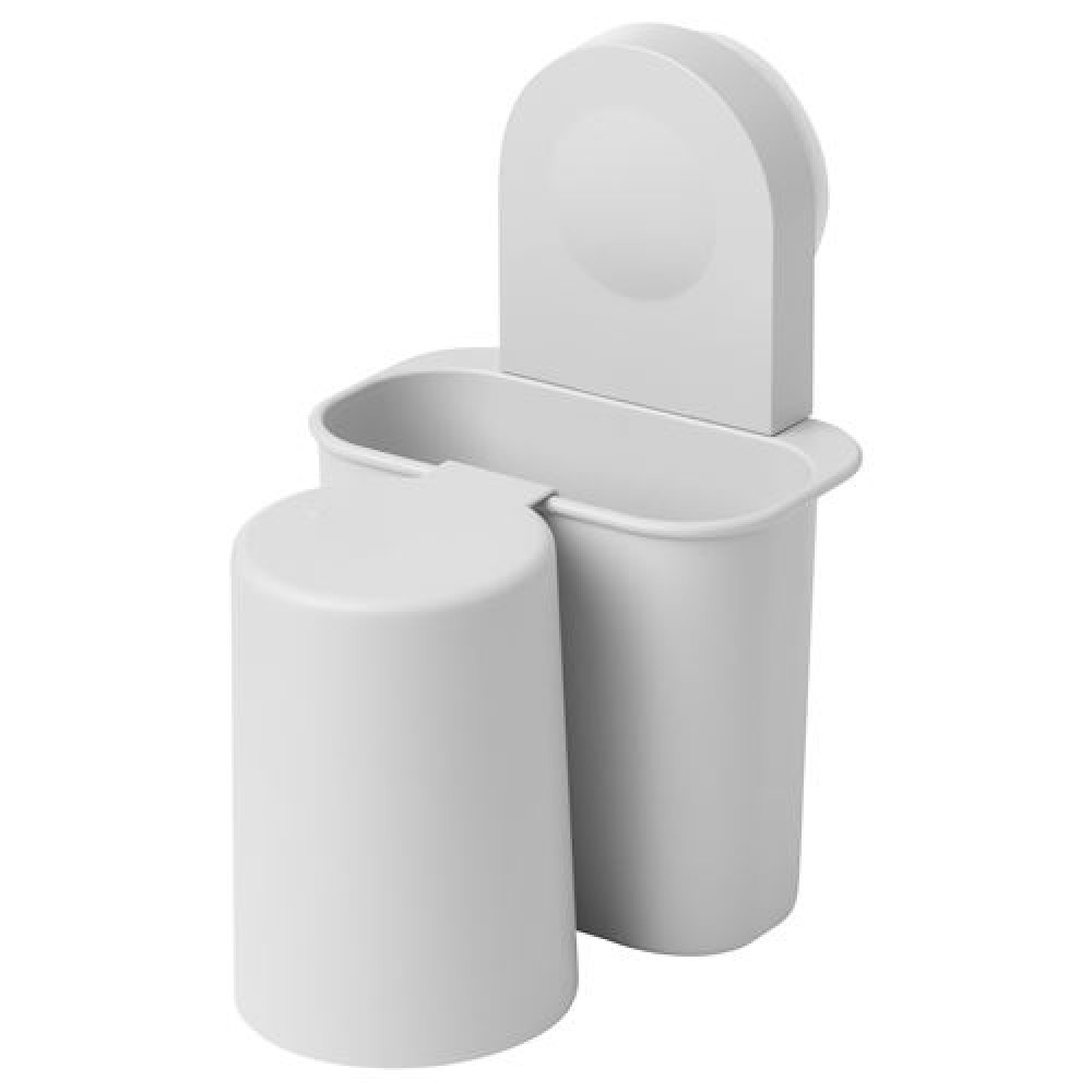 IKEA RÅNEN - diş fırçalık, 16 cm (gri)