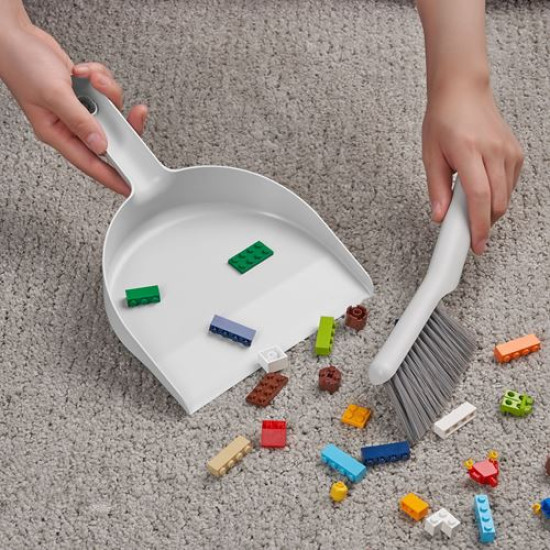 IKEA PEPPRIG - faraş-süpürge, 26x18x8 cm (gri)