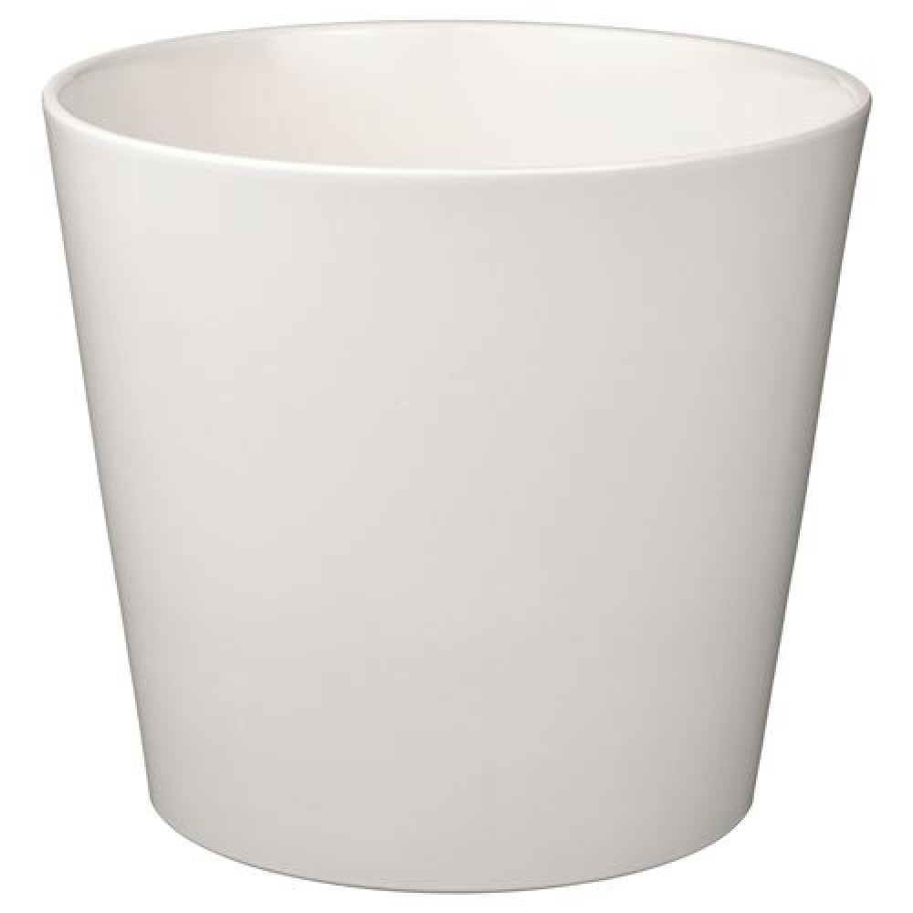 IKEA SOJABÖNA - toprak saksı, 32 cm (beyaz)