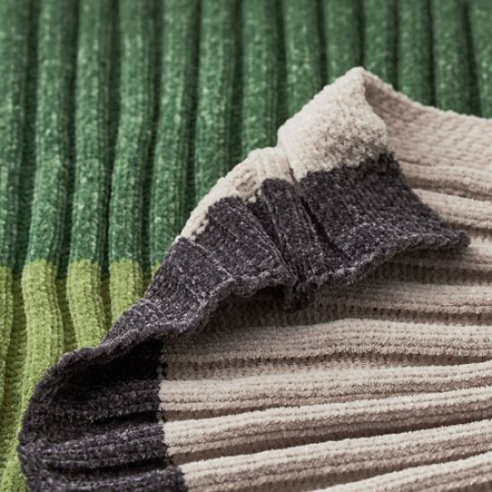 IKEA FJÄLLTRIFT - örtü, 130x170 cm (gri-yeşil) gri-yeşil