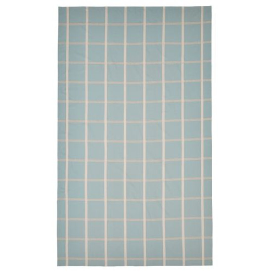 IKEA NISSÖGA - masa örtüsü, 145x240 cm (bej-mavi) bej-mavi