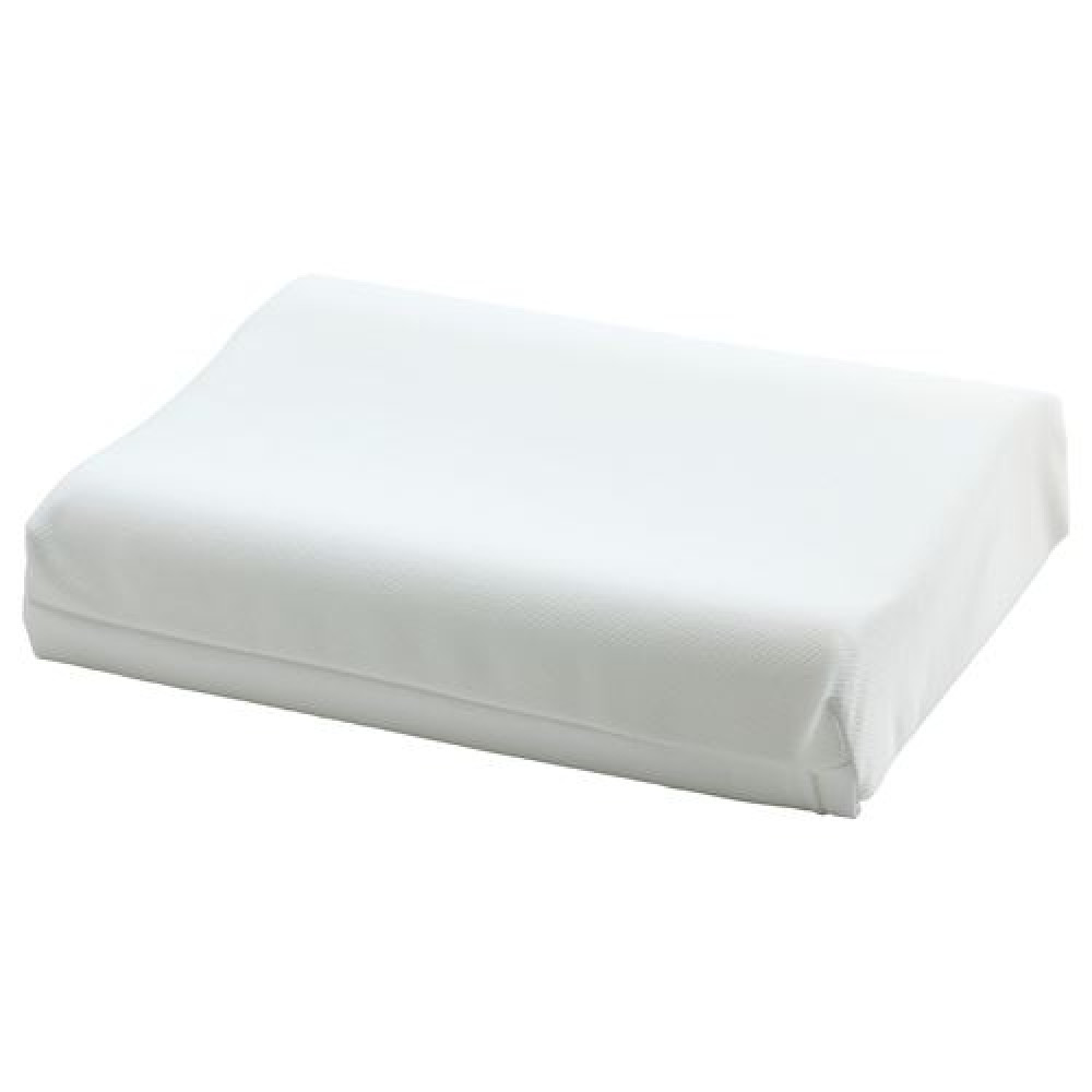 IKEA PAPEGOJBUSKE - ergonomik yastık, 33x45 cm (beyaz)