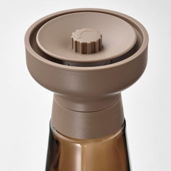 HALVTOM - baharat öğütücü, 19 cm (cam-kahverengi) cam-kahverengi