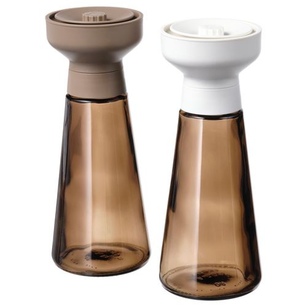 HALVTOM - baharat öğütücü, 19 cm (cam-kahverengi)