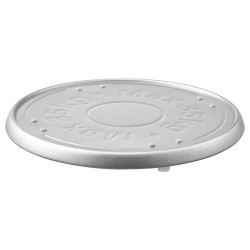 IKEA ÅKERBÄR - tekerlekli saksı altı, 31 cm (galvanizli)