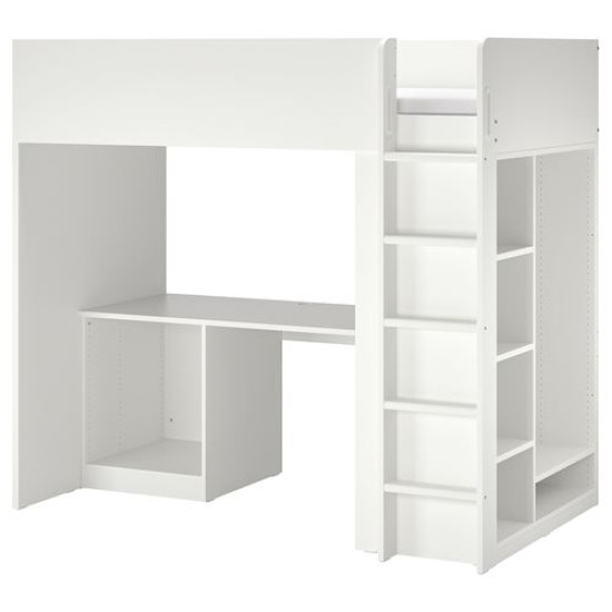 IKEA SMÅSTAD - ranza, 90x200 cm (beyaz)