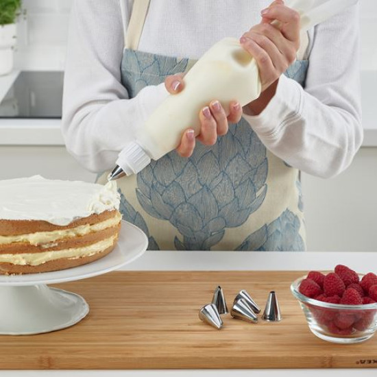 ikea-smaksam-krema-torbası-seti-beyaz-paslanmaz-çelik-beyaz-paslanmaz-çelik