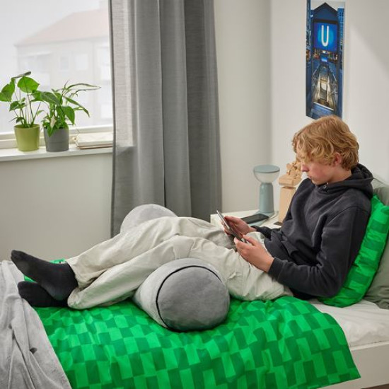 IKEA BLÅSKATA - kırlent, 80 cm (açık gri) açık gri