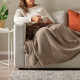 ikea-vallkrassing-örtü-150x200-cm-açık-gri-kahverengi-açık-gri-kahverengi
