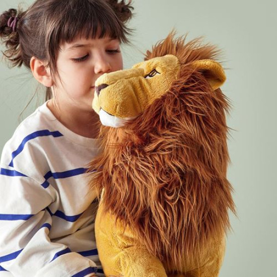 IKEA DJUNGELSKOG - yumuşak oyuncak, 70 cm (sarı-kahverengi)