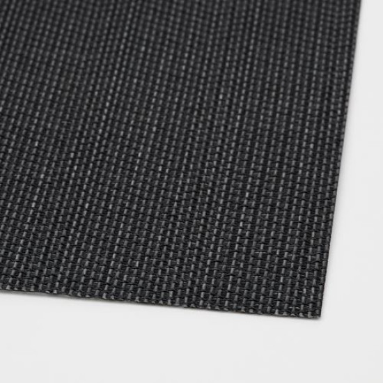 IKEA FLYGFISK - amerikan servis, 38x30 cm (koyu gri)