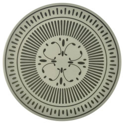 IKEA TUVIRIS - amerikan servis, 37 cm (gri-yeşil)