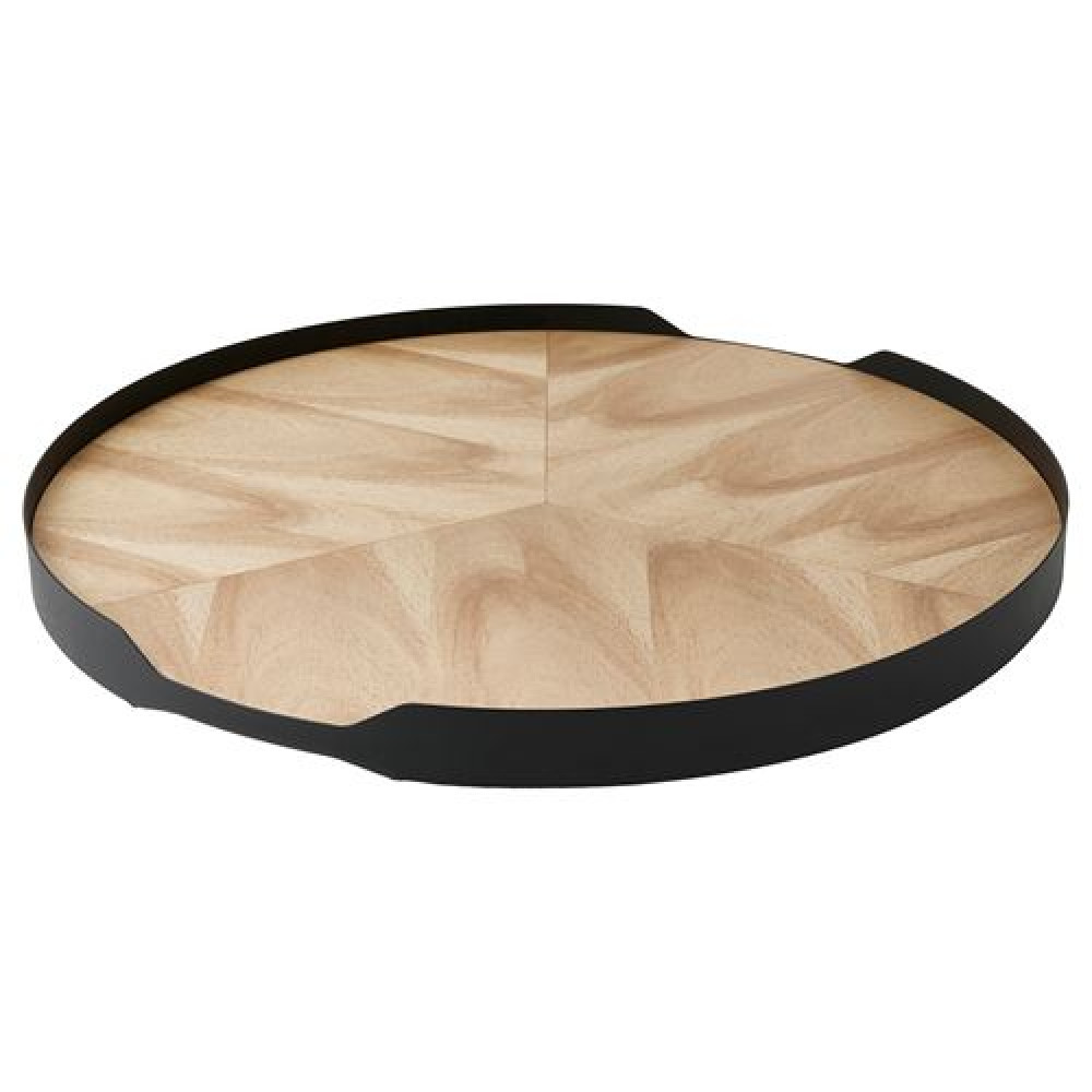 IKEA SMÅÄTA - dönen tabla, 42 cm (akasya kaplama)