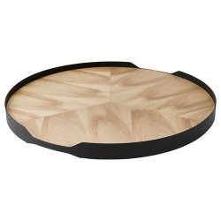 IKEA SMÅÄTA - dönen tabla, 42 cm (akasya kaplama)