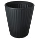 ikea-björnbambu-plastik-saksı-41-cm-koyu-gri-koyu-gri