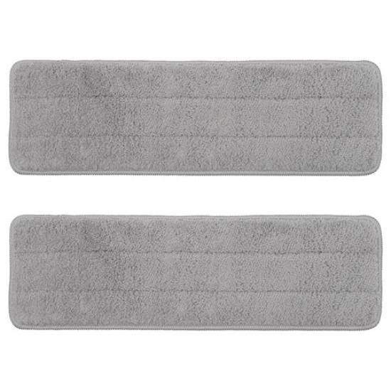 IKEA PEPPRIG - düz mop için mikrofiber bez, 12x37 cm (gri)