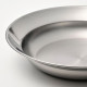IKEA GRILLTIDER - çukur tabak, 21 cm (paslanmaz çelik) paslanmaz çelik