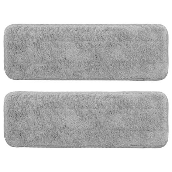 IKEA PEPPRIG - düz mop için mikrofiber bez, 10x29 cm (gri) gri