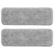 IKEA PEPPRIG - düz mop için mikrofiber bez, 10x29 cm (gri) gri