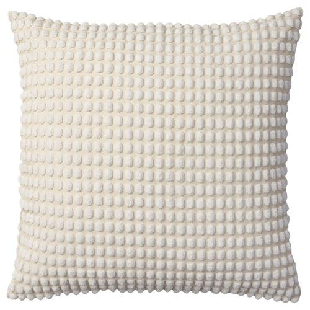 IKEA SVARTPOPPEL - kırlent kılıfı, 65x65 cm (kırık beyaz)