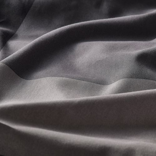 IKEA BRUNKRISSLA - yastık kılıfı, 50x60 cm (siyah)