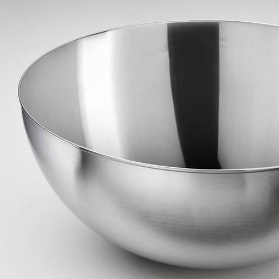IKEA BLANDA BLANK - çelik servis kasesi, 36 cm (paslanmaz çelik) paslanmaz çelik