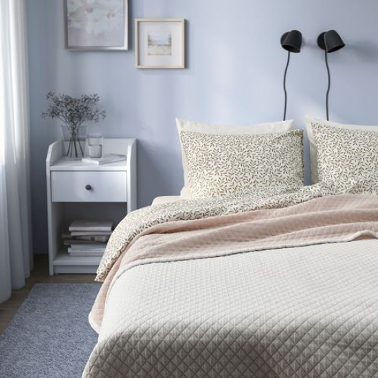 IKEA PRAKTVIAL - yatak örtüsü, 260x250 cm (kırık beyaz) kırık beyaz