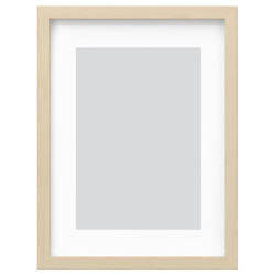 IKEA RÖDALM - ahşap çerçeve, 30x40 cm (huş görünümlü)