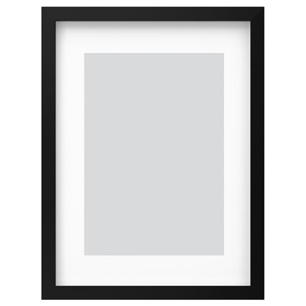IKEA RÖDALM - siyah çerçeve, 30x40 cm (siyah)