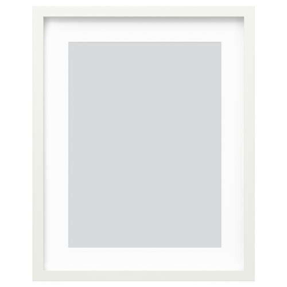 IKEA RÖDALM - beyaz çerçeve, 40x50 cm (beyaz)