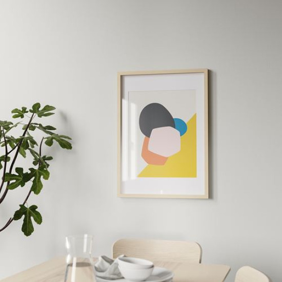 ikea-rödalm-ahşap-çerçeve-50x70-cm-huş-görünümlü-huş-görünümlü
