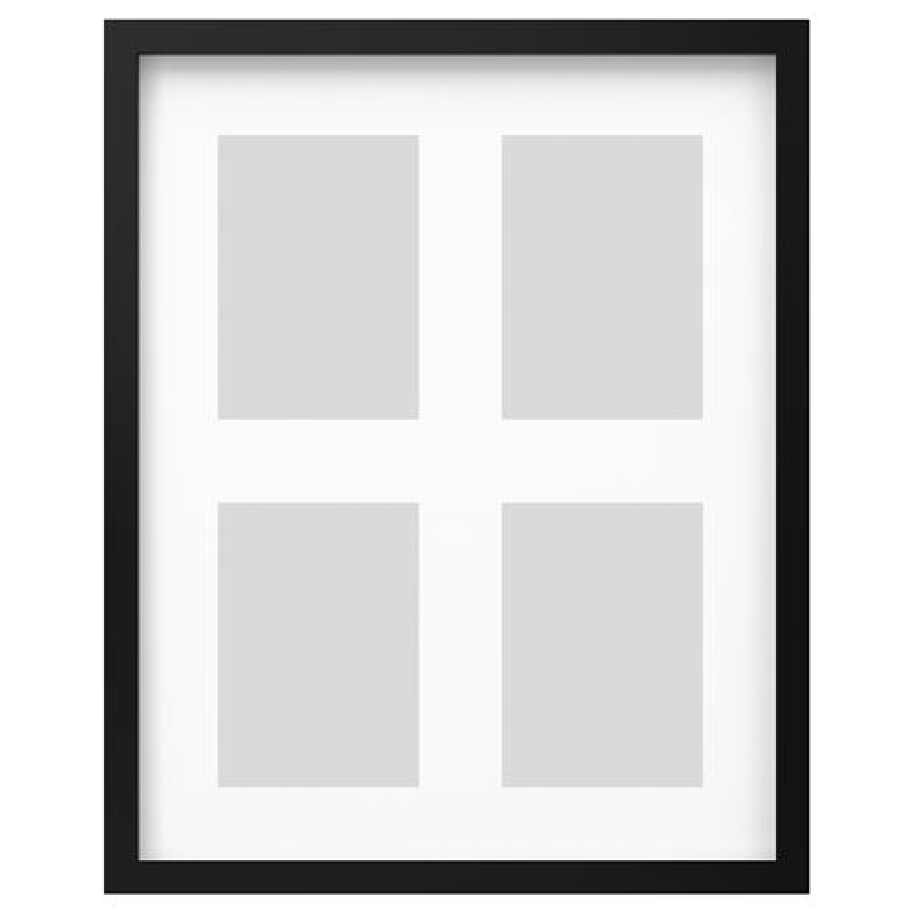 IKEA RÖDALM - siyah çerçeve, 40x50 cm (siyah)