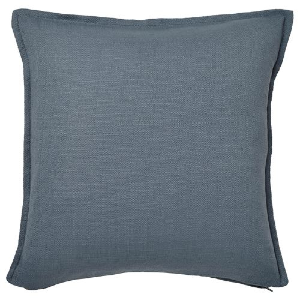 IKEA LAGERPOPPEL - kırlent kılıfı, 50x50 cm (mavi-gri)
