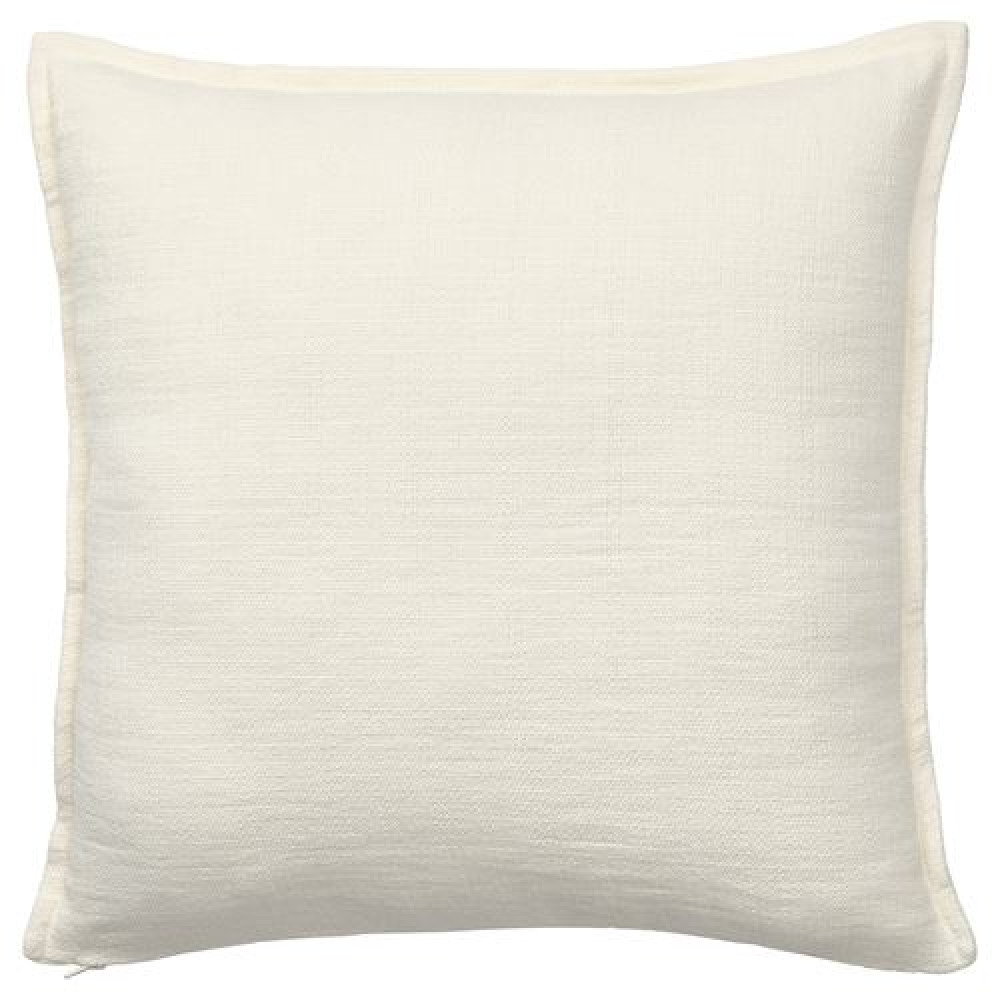 IKEA LAGERPOPPEL - kırlent kılıfı, 50x50 cm (kırık beyaz)