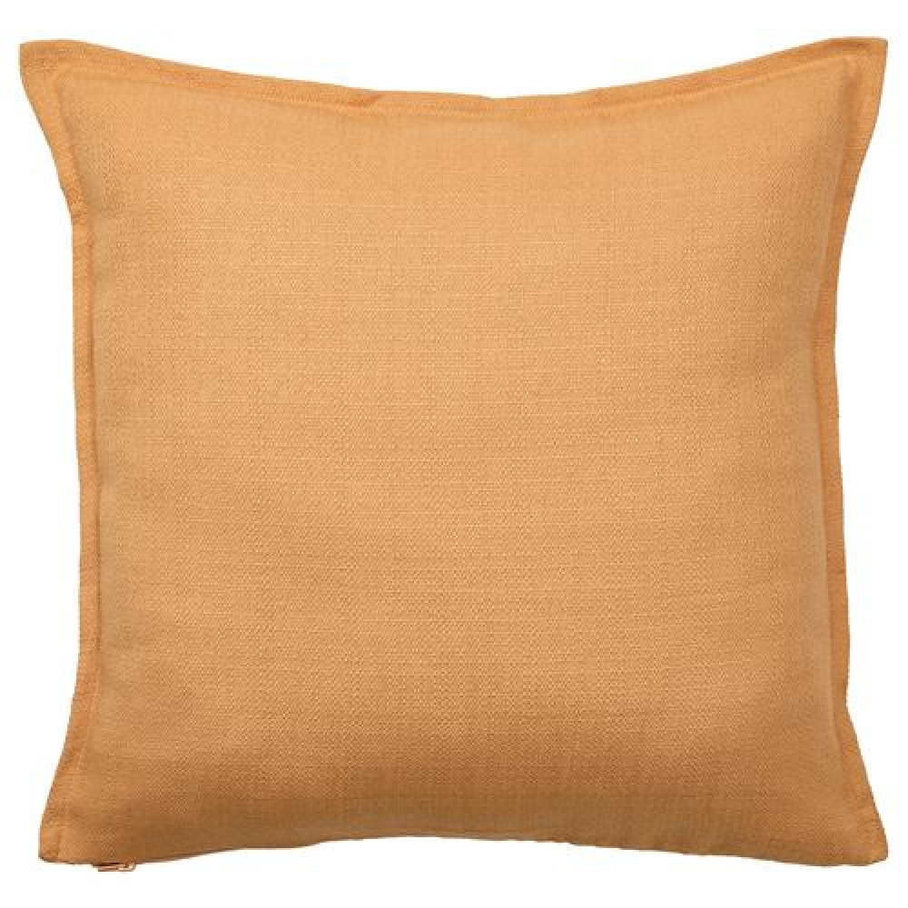 IKEA LAGERPOPPEL - kırlent kılıfı, 50x50 cm (sarı-bej)